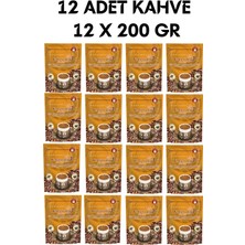 Kervansaray Kahve 7 Karışımlı Menengiçli & Kakuleli Yöresel Kahve  12 x 200 gr