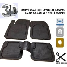 Sare Tuning Fiat Palio Weekend Araca Uyumlu 3D Lüx Havuzlu Siyah Oto Paspas Takımı