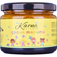 Karna Life Çocuk Macunu Perga, Arı Sütü, Propolis, Ginseng, Bal ve Kakaolu 400 gr