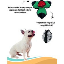 Havhav Lotus Köpek Mama Saklama Topu Köpek Için  Koklama Topu Stres Giderici Bulmaca Oyuncağı