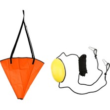 Chaoduo Shop 18 Inçlik Set Stili Ock Deniz Çapa Teknesi 30FT Kayık ile Paraşüt Freni Çapa Çekme Hattı Atma Hattı Şamandıra Topu Balıkçı Teknesi (Yurt Dışından)