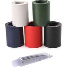 Chaoduo Shop Beyaz Stil Pvc Tamir Yama Kiti Kayık Bot Drift Botları Şişme Botlar Özel Hasarlı Sızdıran Delik Tamir Tutkalı Su Geçirmez Yama Aracı (Yurt Dışından)