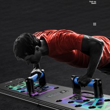 Chaoduo Shop No.4 Tarzı Sayma Katlanır Push Up Board Eğitimi Çok Fonksiyonlu Spor Egzersizi Karın Kası Geliştirme Taşınabilir Fitness Ekipmanları (Yurt Dışından)