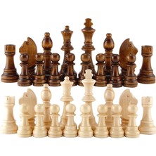 Chaoduo Shop 70 mm Tarzı Plastik Satranç Taşları Komple Chessmen Uluslararası Kelime Satranç Seti Siyah & Beyaz Satranç Taşları Eğlence Oyunu (Yurt Dışından)