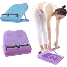 Chaoduo Shop Mavi Stil Ayarlanabilir Kaymaz Germe Tahtası Streç Buzağı Denge Plakası Masaj Pedalı Yoga Fitness Pedalı Bacak Sedye Spor Salonu Ekipmanları (Yurt Dışından)