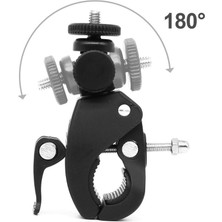 Chaoduo Shop Golf Çantası Klipsi Hareketli Kamera Braketi Güneşlik Sürüş Işık Çubuğu Araba Sabit Klipsli Pense Güçlü Cl° Dönen Sürüş Kaydedici (Yurt Dışından)