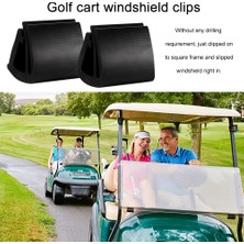 Chaoduo Shop 1 Çift Kolay Kurulum Ön Cam Tutma Klipleri Mini Taşınabilir Golf Arabası Ezgo Için Pratik Aracı Aksesuarları (Yurt Dışından)