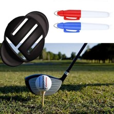 Chaoduo Shop Resim Stili Olarak Golf Topu Hattı Liner Topu Işaretleme Aracı Hizalama Aracı ve Golf Topu Işaretleme Kalemi Açık Golf Eğitim Aksesuarları (Yurt Dışından)