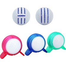 Chaoduo Shop Lavanta Tarzı Kalem Atıcı Hattı Golf Eğitim Yardımcıları Aksesuarları ile 1 Set Golf Topu Liner Paketi (Yurt Dışından)