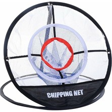 Chaoduo Shop 1net ve 18 Adet Top Stili Gog Golf Pop Up Iç Mekan Dış Mekan G Atış Kafesleri Paspaslar Pratik Kolay Net Golf Eğitim Yardımcıları Metal + Net (Yurt Dışından)