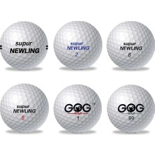 Chaoduo Shop Ribbon Opening Ball Style Golf Topu Gog ve Supur Newling Golf Topları Supur Uzun Mesafe Desteği Özel Logo (Yurt Dışından)