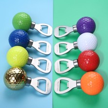 Chaoduo Shop Kırmızı Stil Paslanmaz Çelik Golf Topu Şekilli Şişe Açacağı Yenilik Tirbuşon Şarap ve Bira Açacağı Golfçü Pratik Golf Eğitim Yardımcıları (Yurt Dışından)