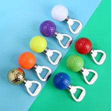 Chaoduo Shop Kırmızı Stil Paslanmaz Çelik Golf Topu Şekilli Şişe Açacağı Yenilik Tirbuşon Şarap ve Bira Açacağı Golfçü Pratik Golf Eğitim Yardımcıları (Yurt Dışından)