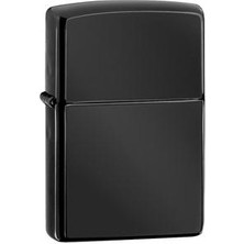 Chack 10 Adet Siyah Düz Zippo Modeli Benzinli Çakmak