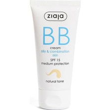 Ziaja BB Krem Yağlı ve Karma Ciltler İçin - Doğal Ton Spf 15 50 ml