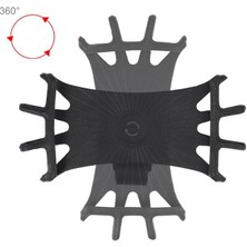 Optana Telefon Tutucu Esnek Silikon Örümcek Bisiklet Telefon Tutacağı