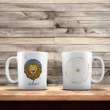 Tildamugs Aslan Burcu Temalı Kupa Bardak