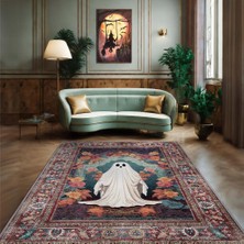 Homshtag Haylet Temalı Dijital Baskılı Halı Modern Halı Dokuma Tabanlı Çok Renkli Salon Halısı