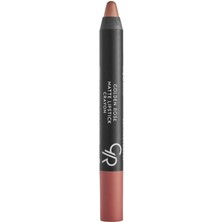 Golden Rose Matte Lipstick Crayon No: 15 Natural Beige - Mat Kalem Ruj - 8691190903152