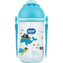 Wee Baby 171 Pipetli Bardak 380 ml Mavi