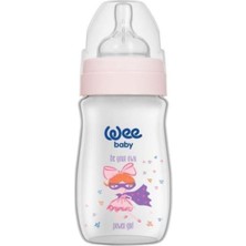 Wee Baby Klasik Plus Geniş Agızlı Pp Biberon 250 ml 136 Pembe