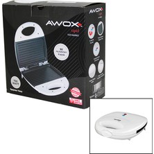 Nefertiya Awox Rapid Tost Makinesi Teflon Yüzey Beyaz Kasa 750W (K0)