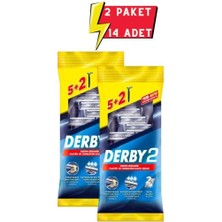 Derby2 Tıraş Bıçağı 5+2 Poşet X 2 Paket ( 14'lü )