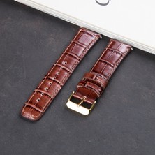 Vagave Hakiki Deri Kordon 20MM 22MM 24MM Omega Nacar Seiko Tudor Citizen Lacoste Casio Fossil Calvin Klein Armani Tissot Klasik Saat Kordonu Deri Kayış