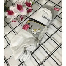 Decathlon Artengo Tenis Çorabı - Kısa Konç - Unisex - 3 Çift - Siyah - RS500