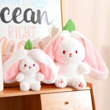 Peluş Dünyam Peluş Tavşan Uzun Kulaklı Saklambaç Tavşan Çilek Tavşan Havuç Tavşan Sevgiliye Hediye