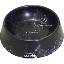 Marbly Mermer Mama Kabı 18CM Siyah