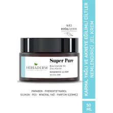 Herbaderm Super Pure - SivilceNemlendirici Jel Krem 50 ml