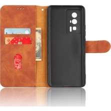 YH Mall Xiaomi Redmi Için Kılıf K60/K60 Pro Deri Folio Flip Case Koruyucu (Yurt Dışından)