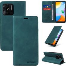 YH Mall Xiaomi Redmi 10C Pu Deri Koruyucu Folio Cüzdan Manyetik (Yurt Dışından)