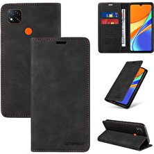 YH Mall Xiaomi Poco C3 Için Folio Cüzdan Manyetik Pu Deri Koruyucu Kılıf (Yurt Dışından)