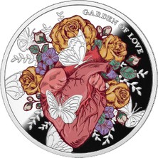 Mennica Polska Garden Of Love 500 Cfa 999 Gümüş Coin