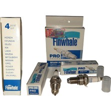 Gutsy Fınwhale Atesleme Bujı FX5RDC-11 510X 3 Tırnak Honda-Hyundaı-Isuzukıa-Lada-Mazda Mıtsıbıshı-Nıssan-Opel-Rever-Subaru- (4 Adet )
