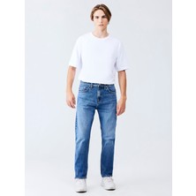 LTB Erkek Hollywood Y Düz Paça Orta Bel Jean Pantolon