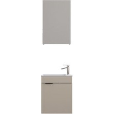 Biani Fix Loft 50 cm Latte Banyo Dolabı