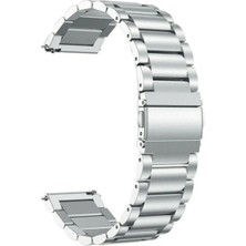 Clemon Samsung Galaxy Watch 4 5 Pro 6 40 42 43 44 45 46 47 mm Uyumlu Paslanmaz Çelik Kordon