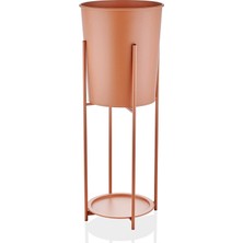 The Mia Suelo Vazo & Saksı Terracota 35X35X93 cm