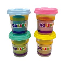 Gokidy Play Dough 4'lü Pastel Oyun Hamuru