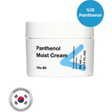 Tiam Panthenol Moist Cream, Kuru Ciltler İçin Cildi Nemlendiren Yüz Kremi, Günlük Yüz Bakım Kremi