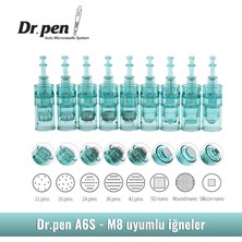 East Medikal Dr.pen Dermapen Iğnesi (10 Adet) A6S - M8 Cihazları ile Uyumlu Iğneler