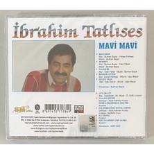 Ibrahim Tatlıses Mavi Mavi CD (Jelatinli Orjinal Sıfır Cd)