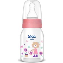 Wee Baby Klasik Cam Biberon Pembe 125ml 877