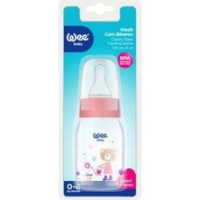 Wee Baby Klasik Cam Biberon Pembe 125ml 877