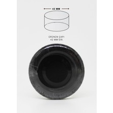 Key Market 100 Lü Standart Kavanozlar Için Baskısız 40 - 42 mm Güvenlik Emniyet Bandı (100 Adet)