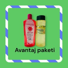 Magnesia Kozmetik En Çok Satan 2'li Avantaj Paketi (80C Limon+Doğal Gülsuyu)