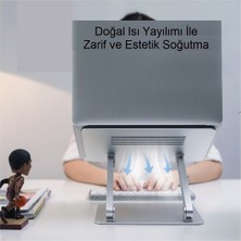 Yenilzd Full Alüminyum Ayarlanabilir MacBook Laptop Standı 10-17 Inç